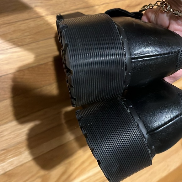 Vintage Dr. Martens Chunky Mary Jane Platforms Black 3A27  UK 5 / US 7 - Picture 7 of 8
